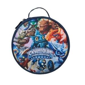 Skylanders Spyro's Adventure Round Zip Storage Case Carrying Bag by Power A NEW